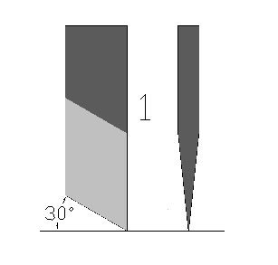 Blade angle Drawing 1 Blade angle Drawing 1